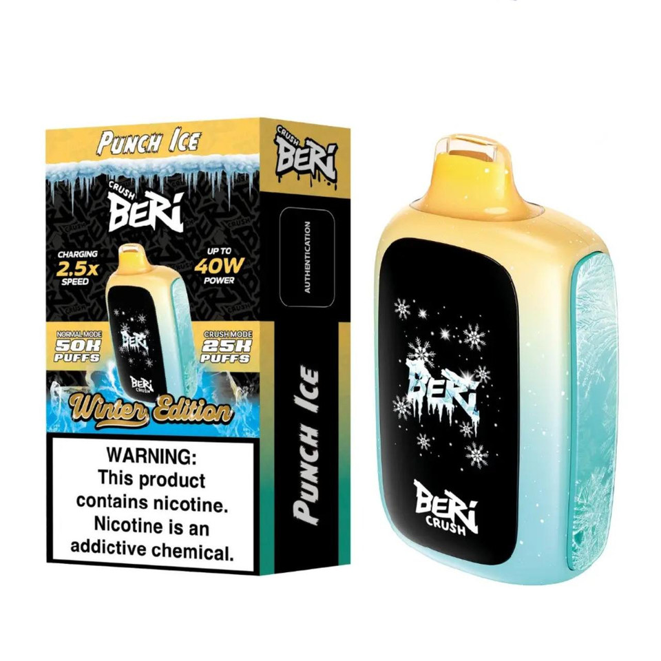 Beri Crush 50K Puff Disposable Winter Edition Punch Ice