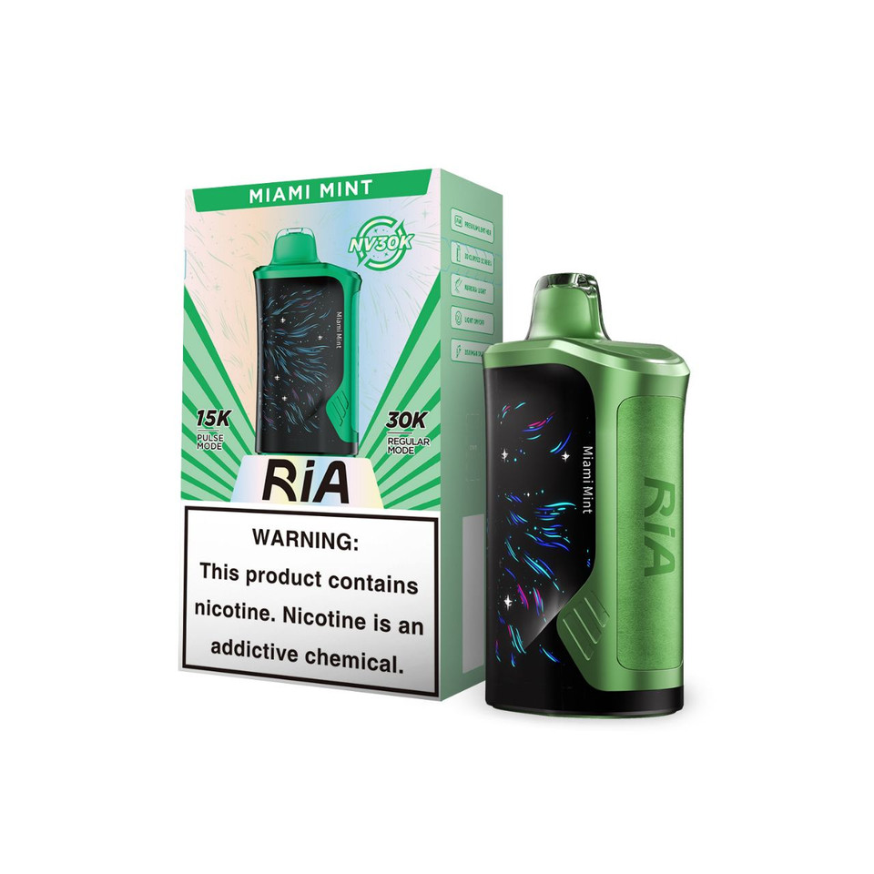 RIA NV30K Puff Disposable Miami Mint