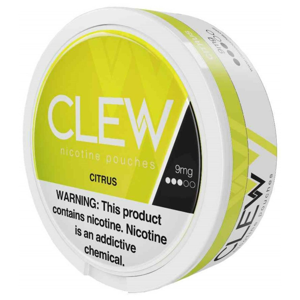 Clew Nicotine Pouches-Citrus 9mg