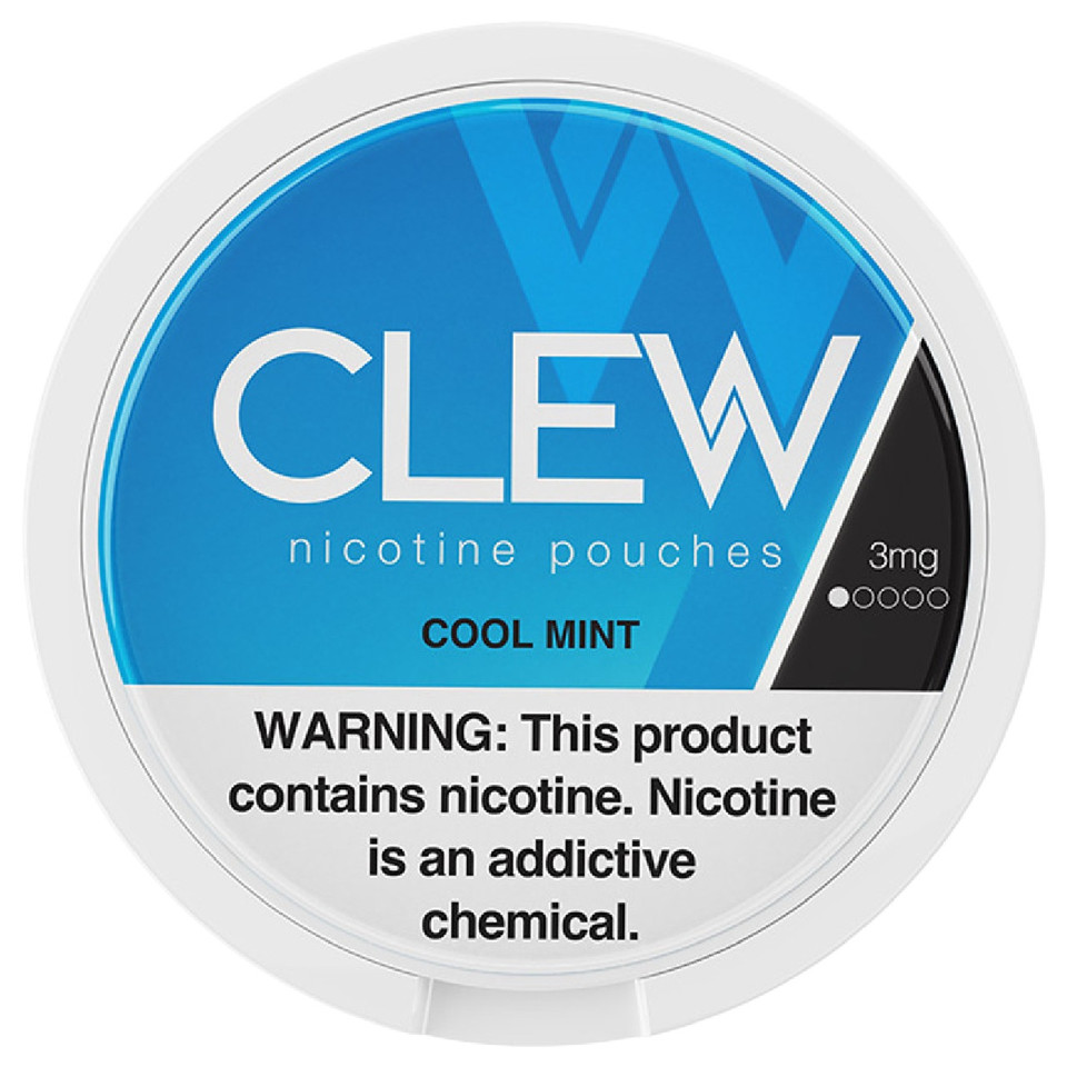 Clew Nicotine Pouches-Cool Mint 3mg