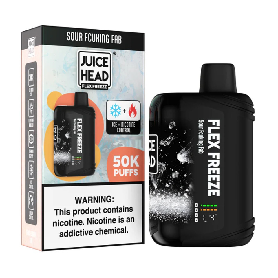 Juice Head Flex Freeze 50K Puff Disposable Sour Fcuking Fab