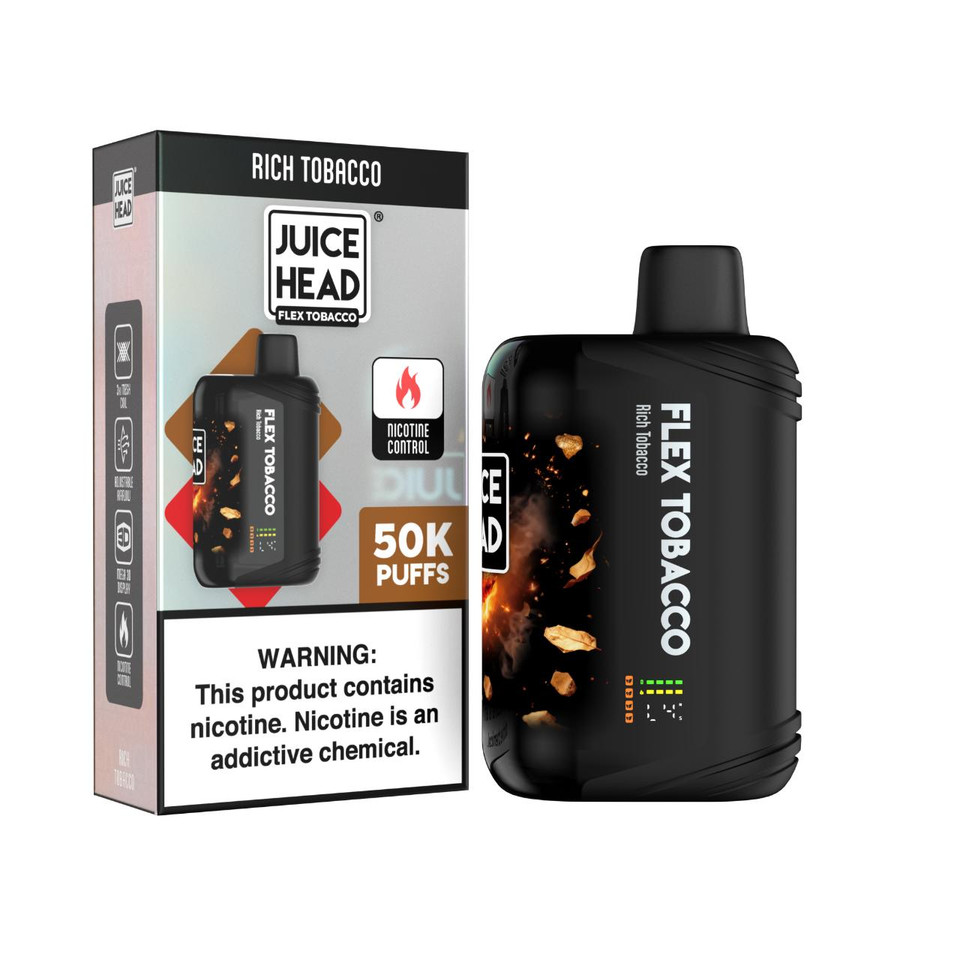 Juice Head Flex 50K Puff Disposable Rich Tobacco