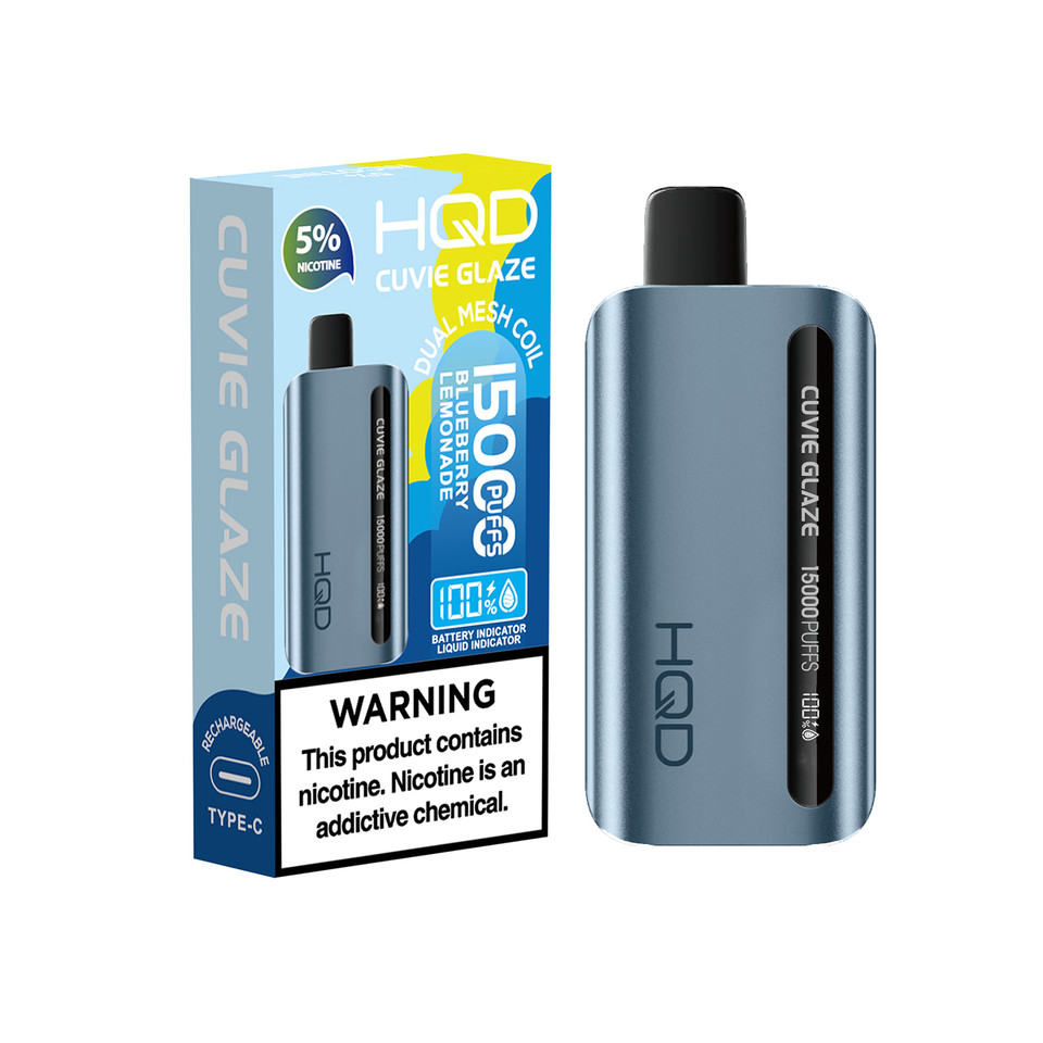 HQD Cuvie Glaze 15000 Puff Disposable Blueberry Lemonade
