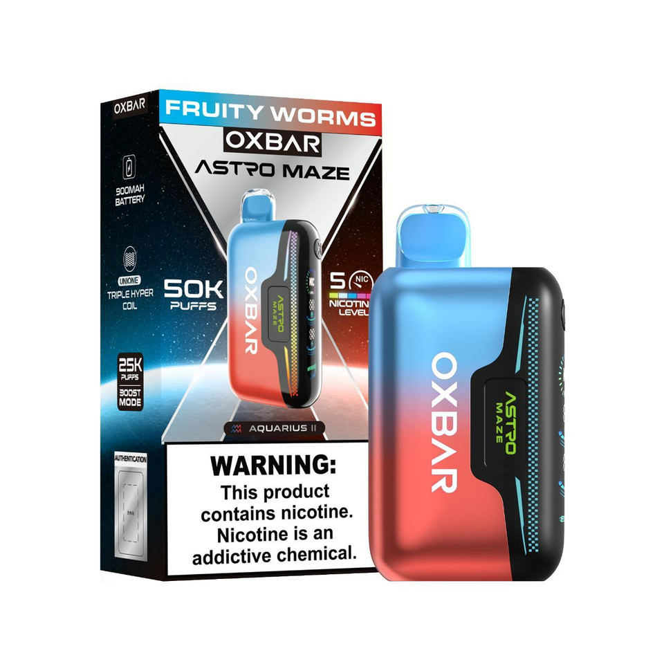 OXBAR Astro Maze Disposable Fruity Worms