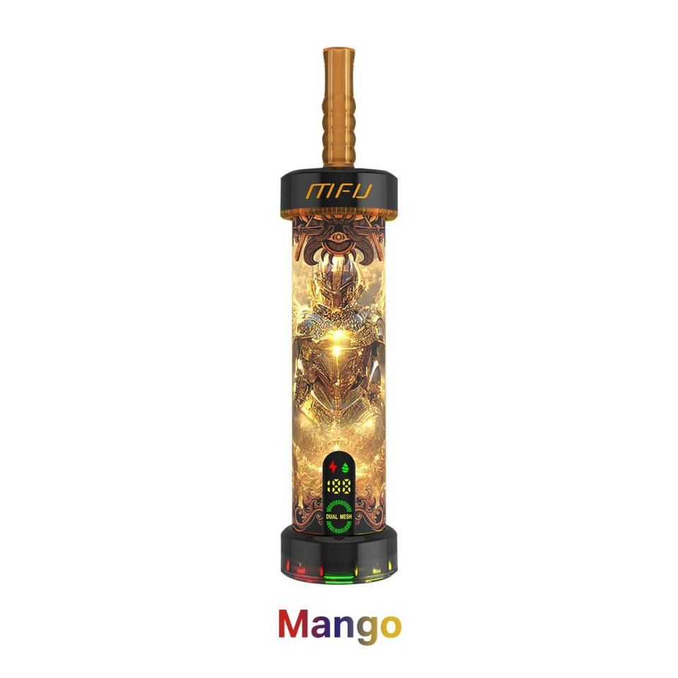 MFU SHISHA X1 Hookah 40,000 Puff Disposable Mango