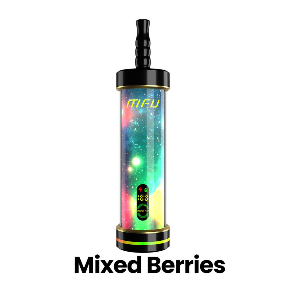 MFU SHISHA X2 Hookah 60000 Puff Disposable-Mixed Berries