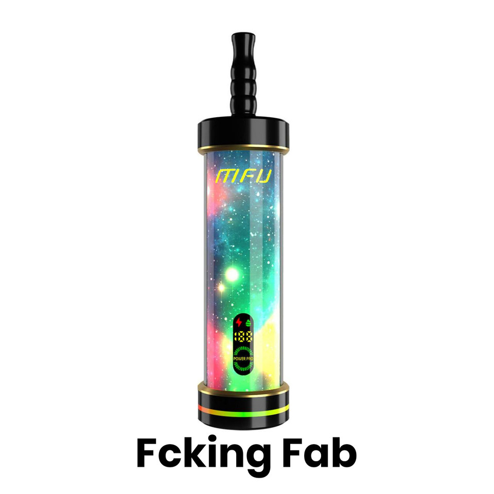 MFU SHISHA X2 Hookah 60000 Puff Disposable-Fcking Fab