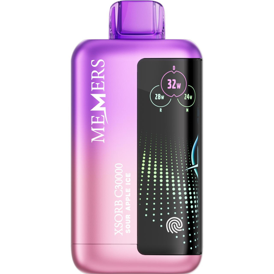 Memers Xsorb C30000 Puff Disposable Sour Apple Ice