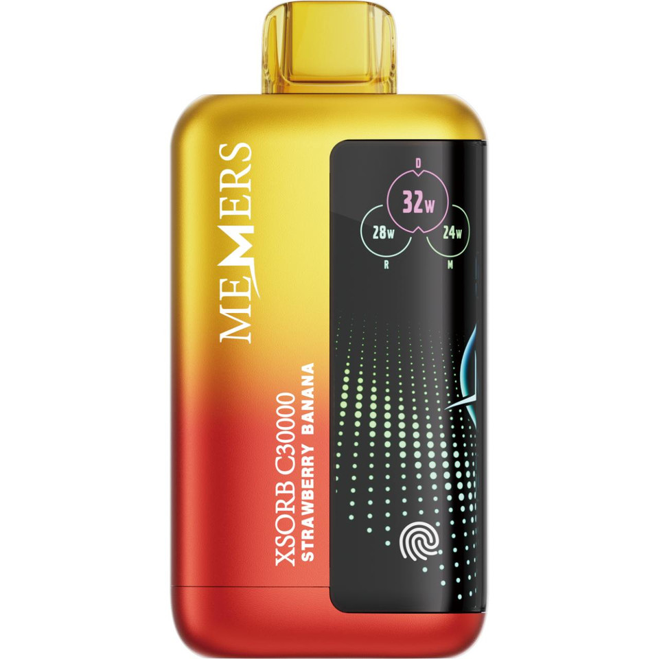 Memers Xsorb C30000 Puff Disposable Strawberry Banana