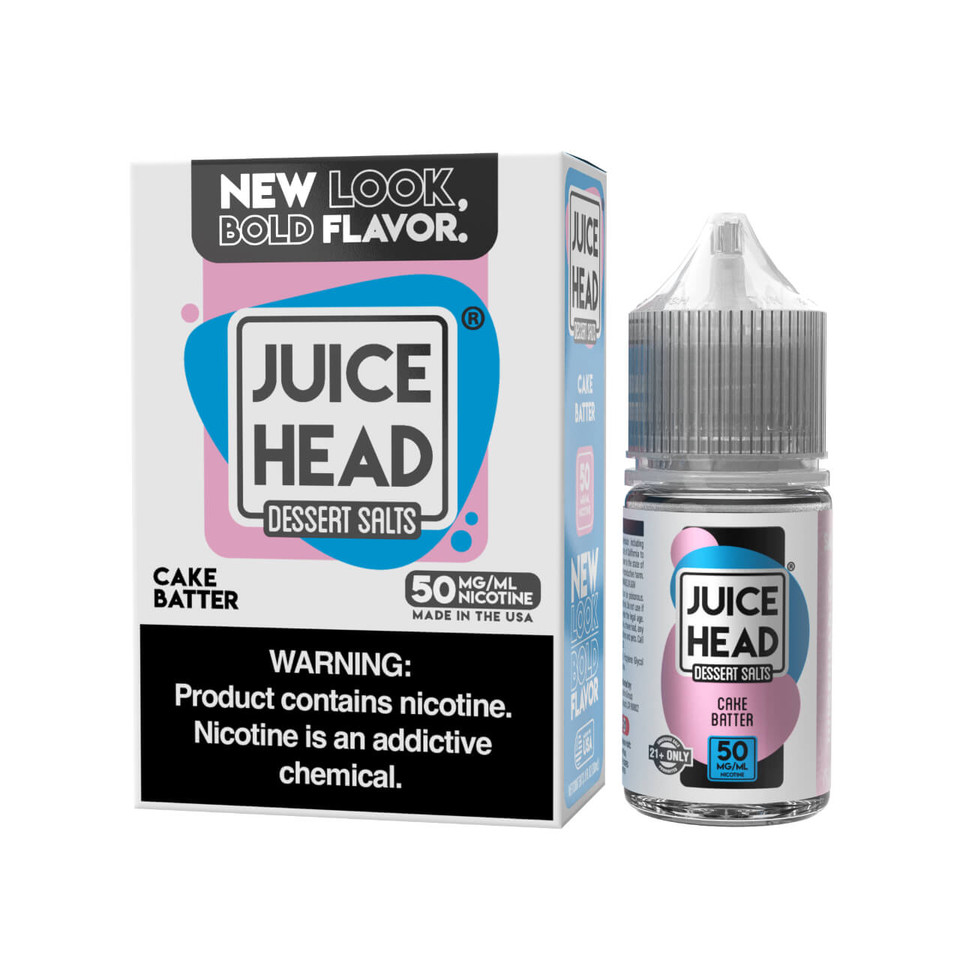 Juice Head Desserts Birthday Batter Salts 30ml E-Juice 50mg