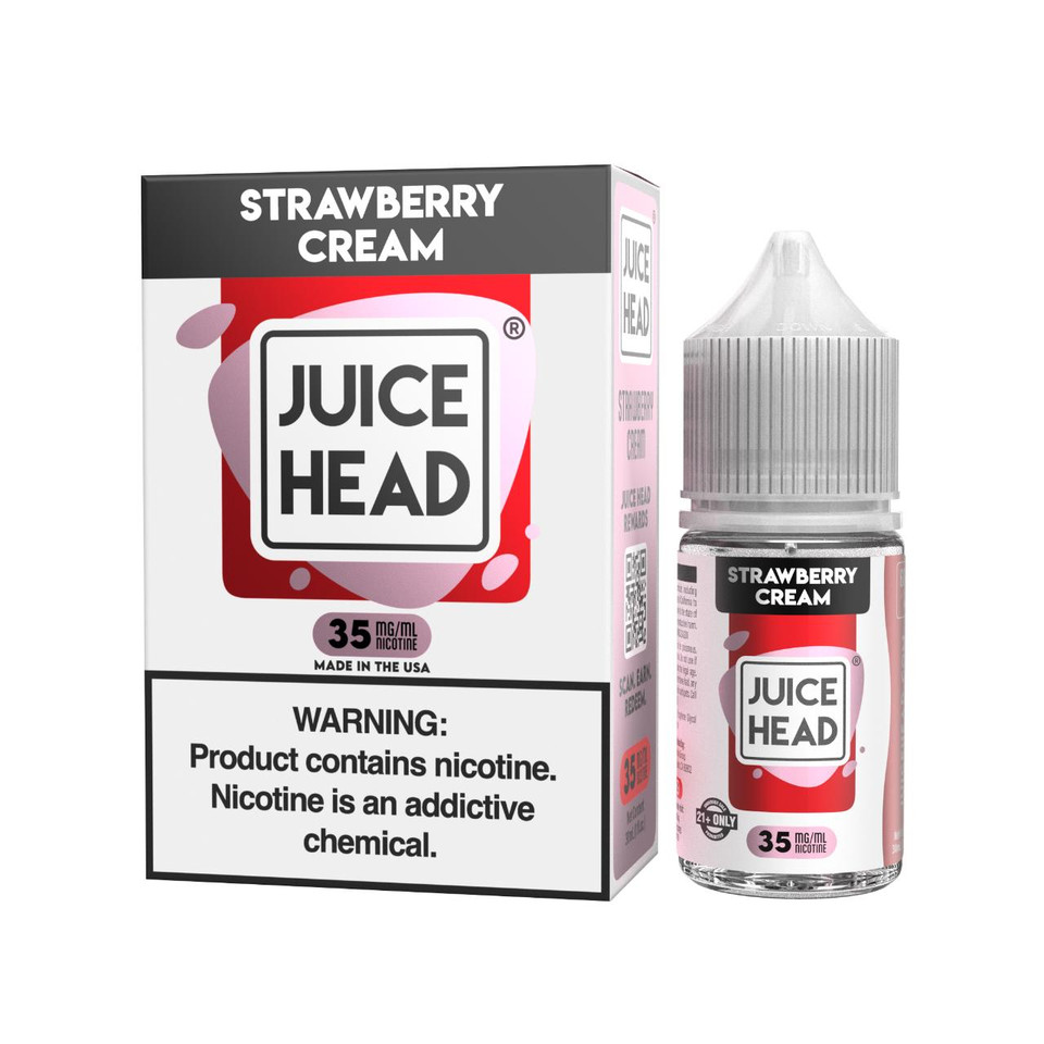 Juice Head Desserts Strawberry Cream Salts 30ml E-Juice 35mg