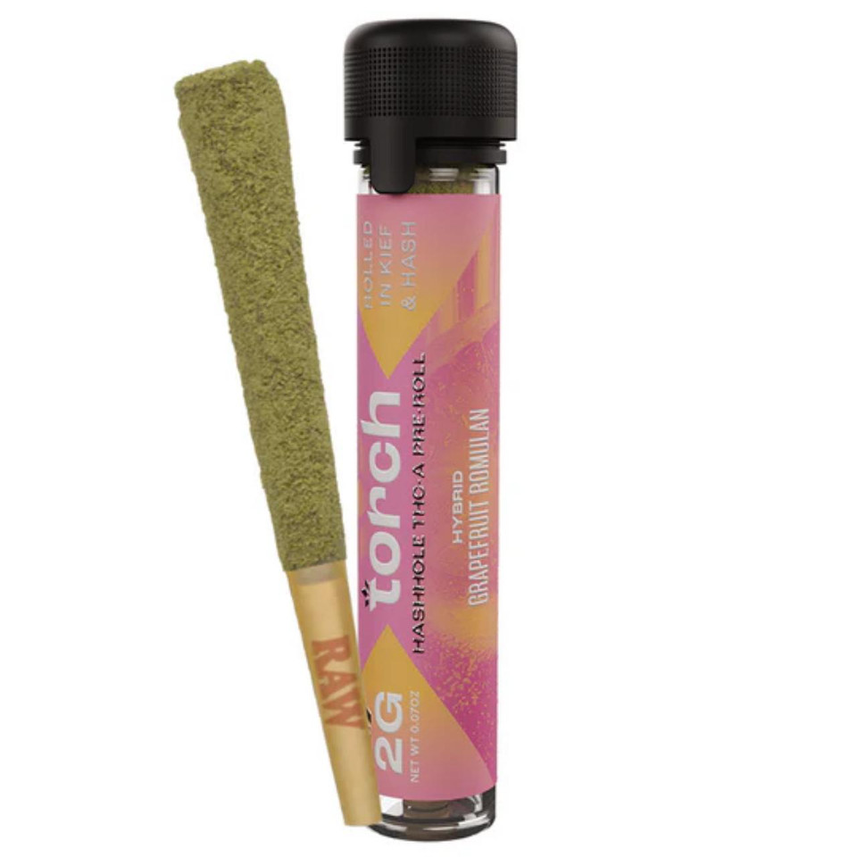 TORCH Hashole THC-A Preroll 2G Grapefruit Romulan Hybrid