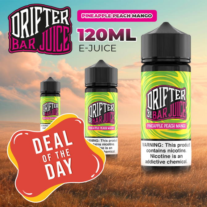 Drifter Pineapple Peach Mango 120ml E-Juice