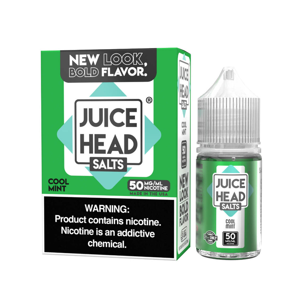 Juice Head Cool Mint Salts 30ml E-Juice 50mg