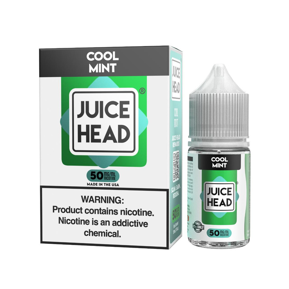 Juice Head Cool Mint Salts 30ml E-Juice 50m