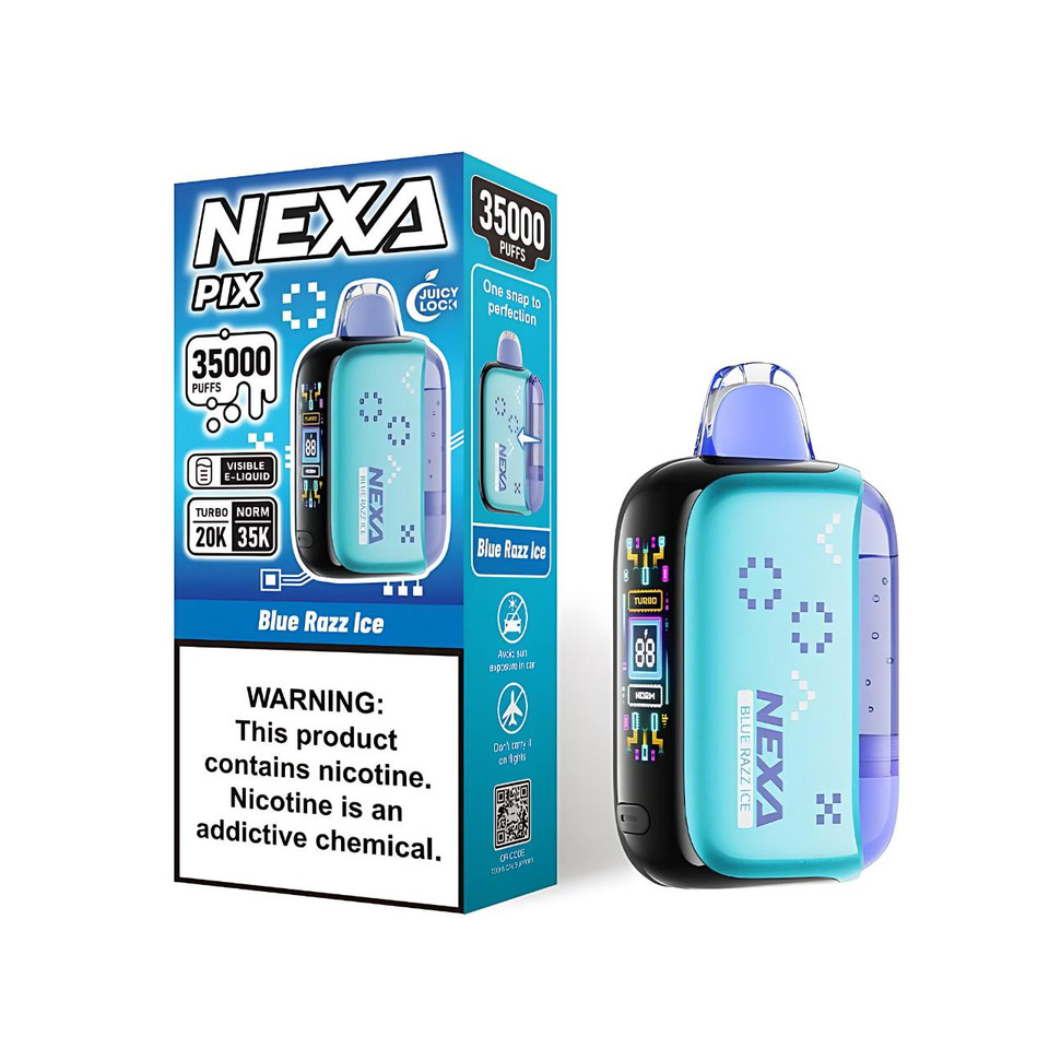 NEXA PIX 35K Puff Disposable-Blue Razz Ice