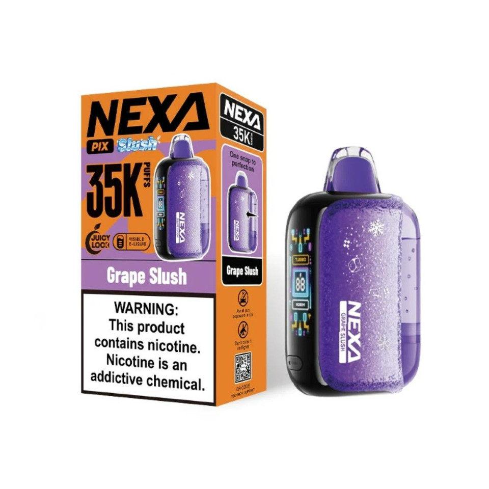 NEXA PIX 35K Puff Disposable Grape Slush NEXA PIX 35K Puff Disposable Grape Slush