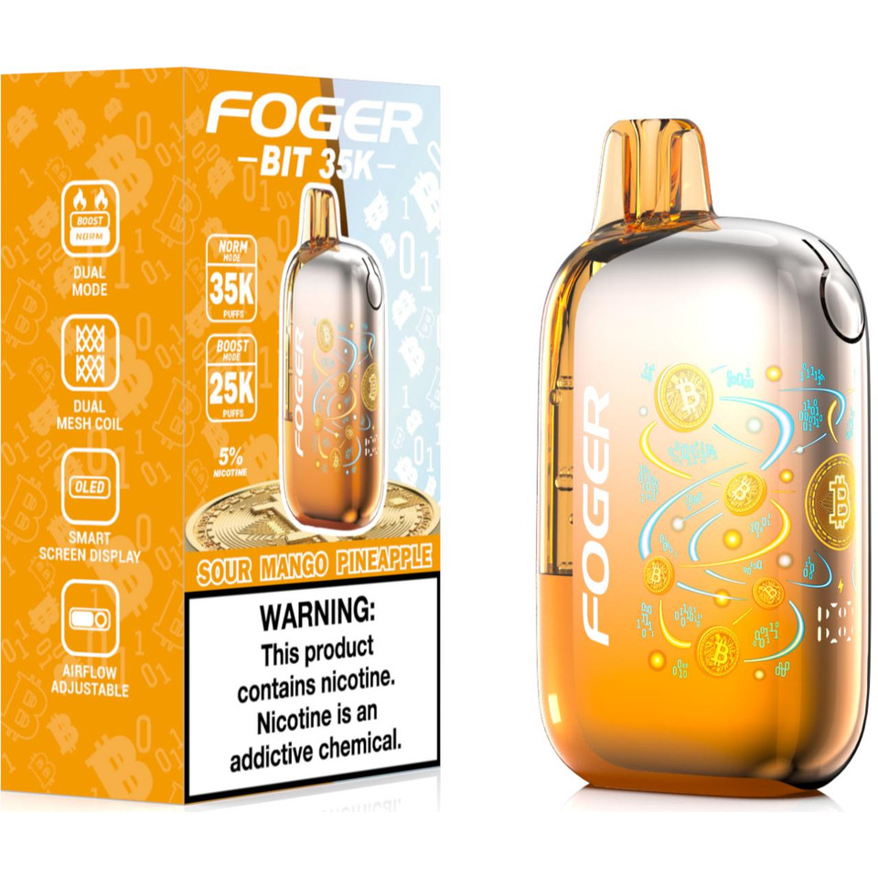 Foger BIT 35K Puff Disposable Sour Mango Pineapple