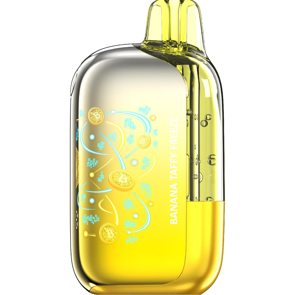 Foger BIT 35K Puff Disposable WinterGreen Banana Taffy Freeze