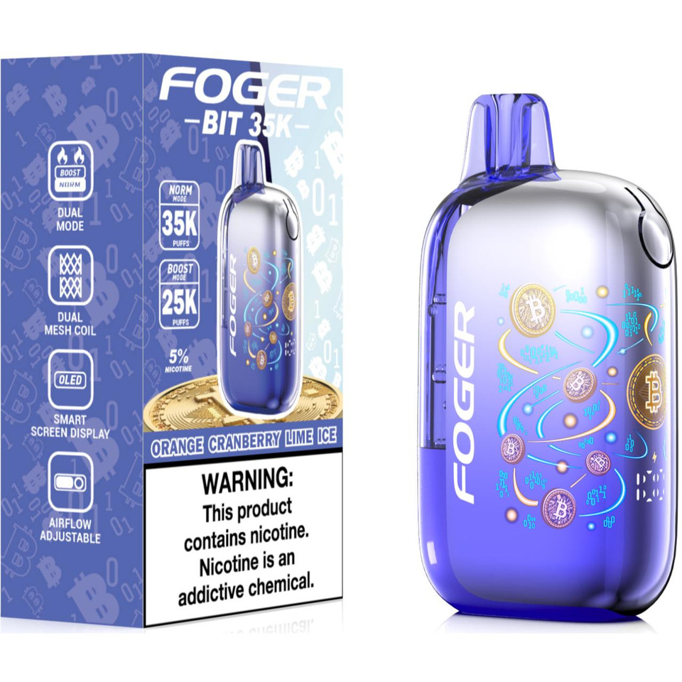 Foger BIT 35K Puff Disposable Orange Cranberry Lime Ice