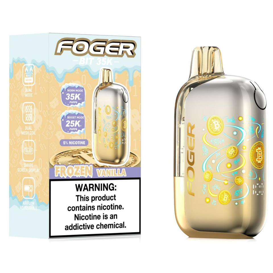 Foger BIT 35K Puff Disposable Frozen Vanilla