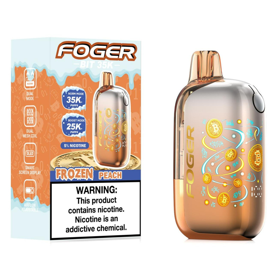 Foger BIT 35K Puff Disposable Frozen Peach