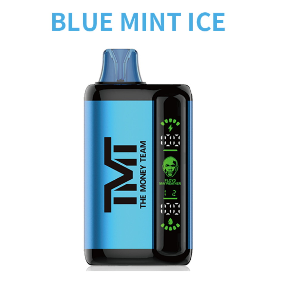 TMT Floyd Mayweather 15000 Puff Disposable Blue Mint Ice