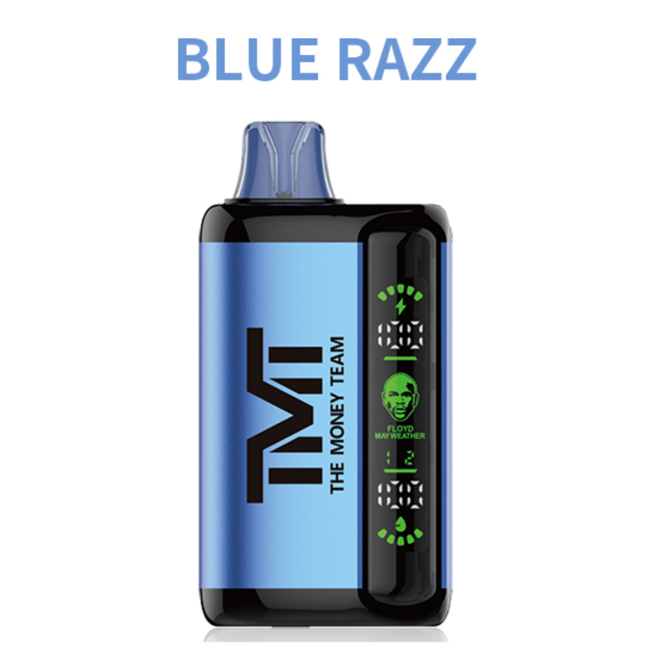 TMT Floyd Mayweather 15000 Puff Disposable Blue Razz