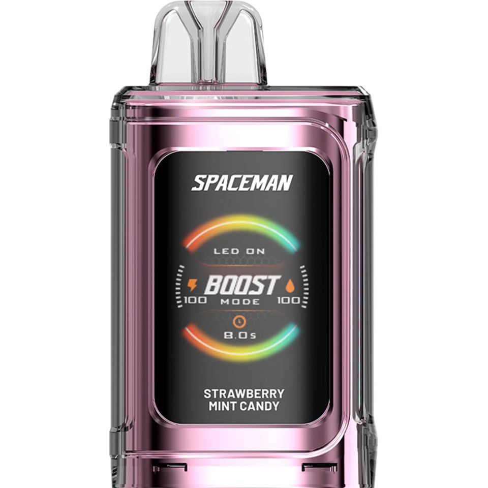 SMOK SpaceMan Prism 20K 20,000 Puff Disposable STRAWBERRY MINT CANDY
