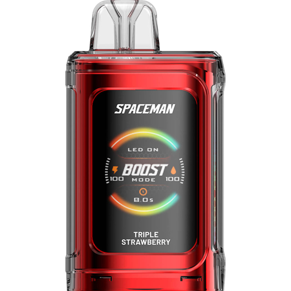 SMOK SpaceMan Prism 20K 20,000 Puff Disposable TRIPLE STRAWBERRY