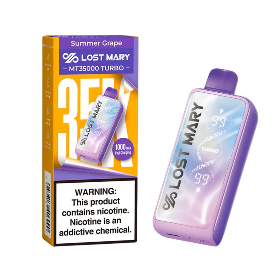Lost Mary MT Turbo Disposable 35000 Puff Summer Grape