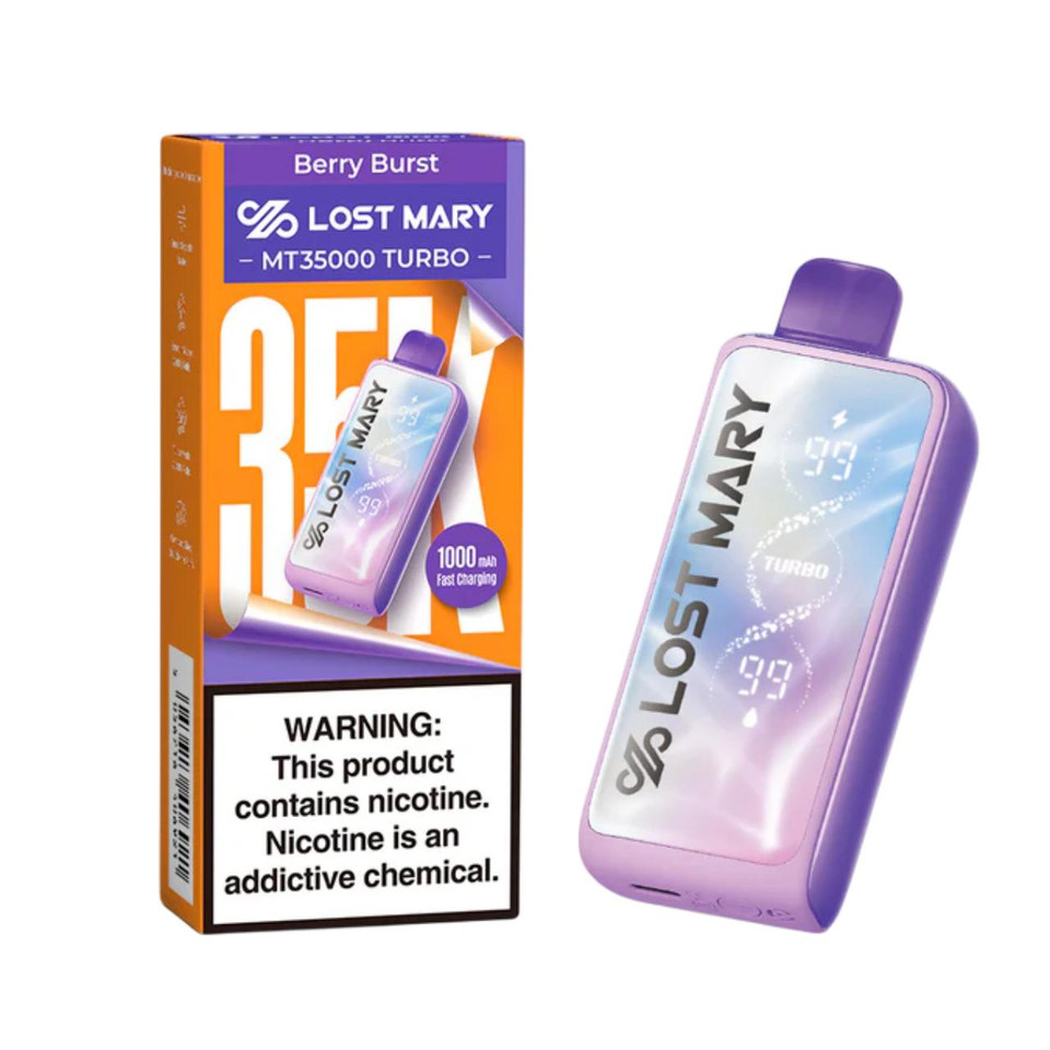 Lost Mary MT Turbo Disposable 35000 Puff Berry Burst