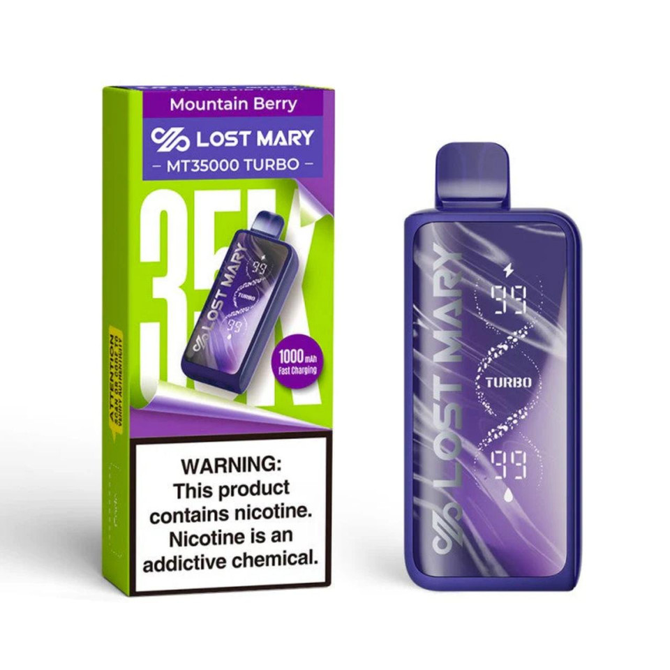 Lost Mary MT 35,000 Puff Turbo Disposable Mountain Berry