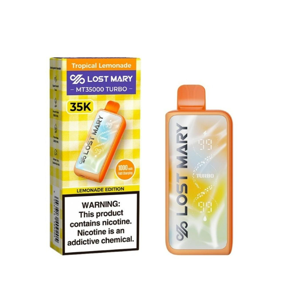 Lost Mary MT 35000 Puff Turbo Disposable Tropical Lemonade
