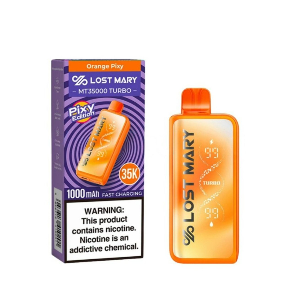 Lost Mary MT 35,000 Puff Turbo Disposable Pixy Edition Orange Pixy