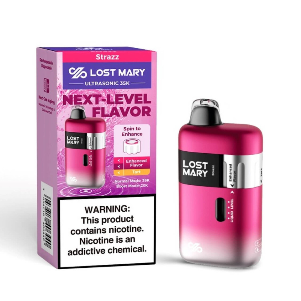 Lost Mary Ultrasonic 35K Puff Disposable Strazz