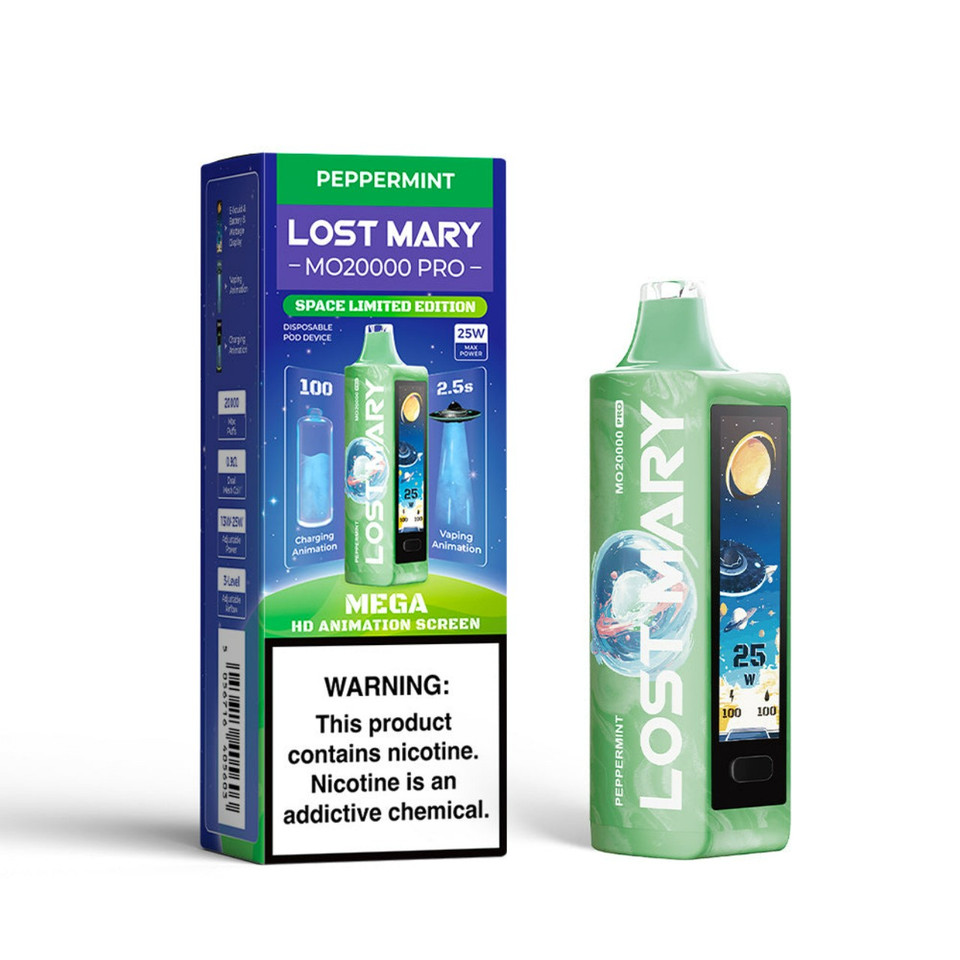 Lost Mary MO20000 Pro 20000 Puff Disposable Space Limited Edition - Peppermint