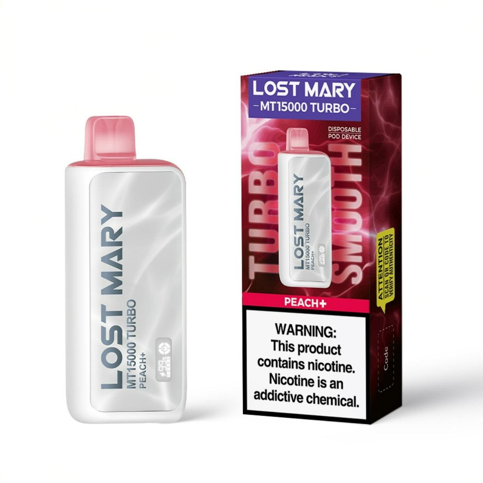 Lost Mary MT 15000 Puff Turbo Disposable Peach+