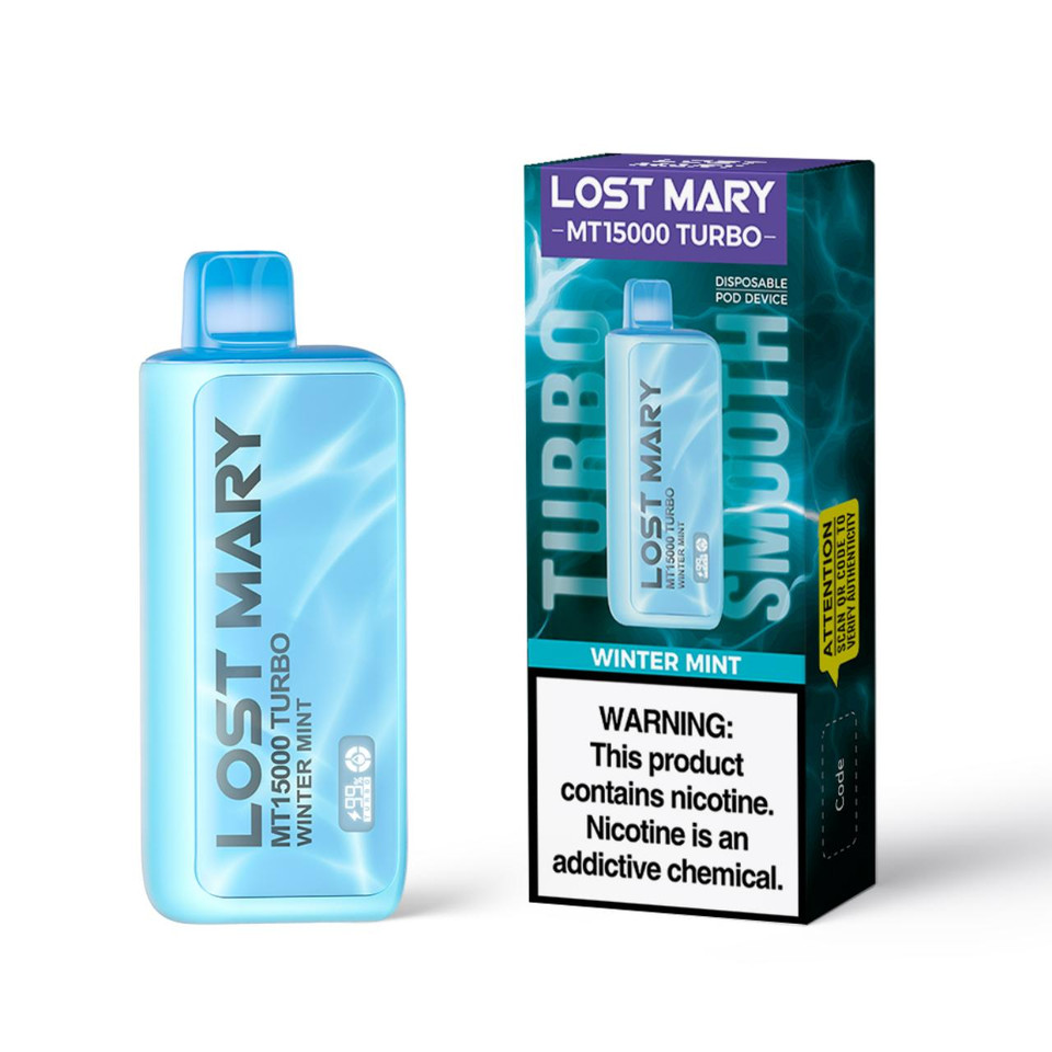 Lost Mary MT 15000 Puff Turbo Disposable Winter Mint