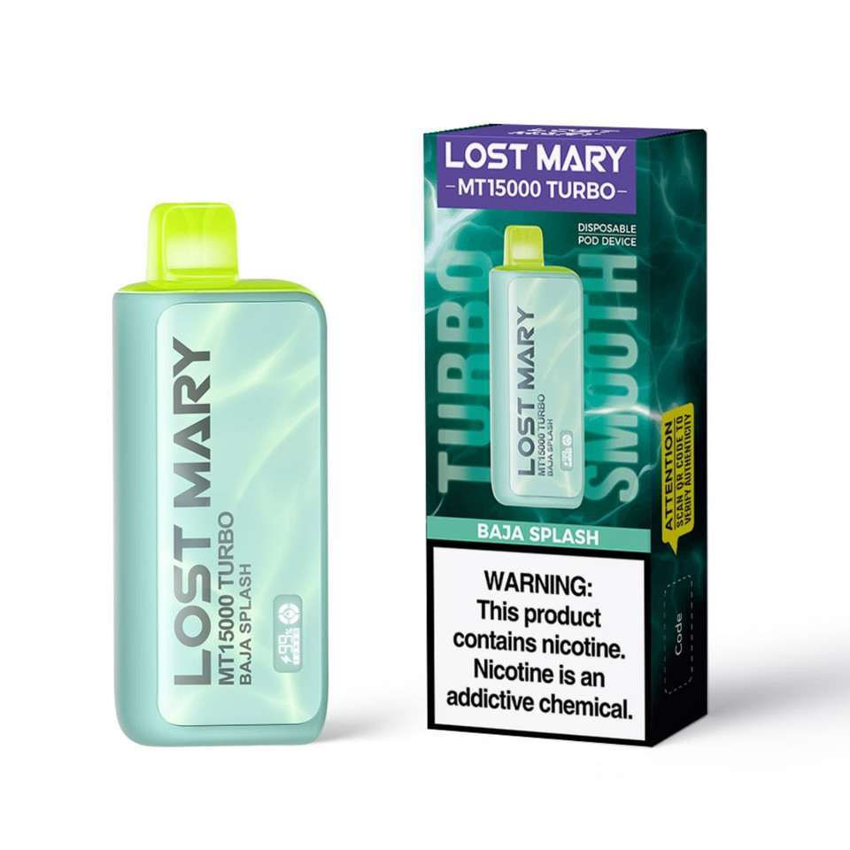 ost Mary MT 15000 Puff Turbo Disposable Baja Splash