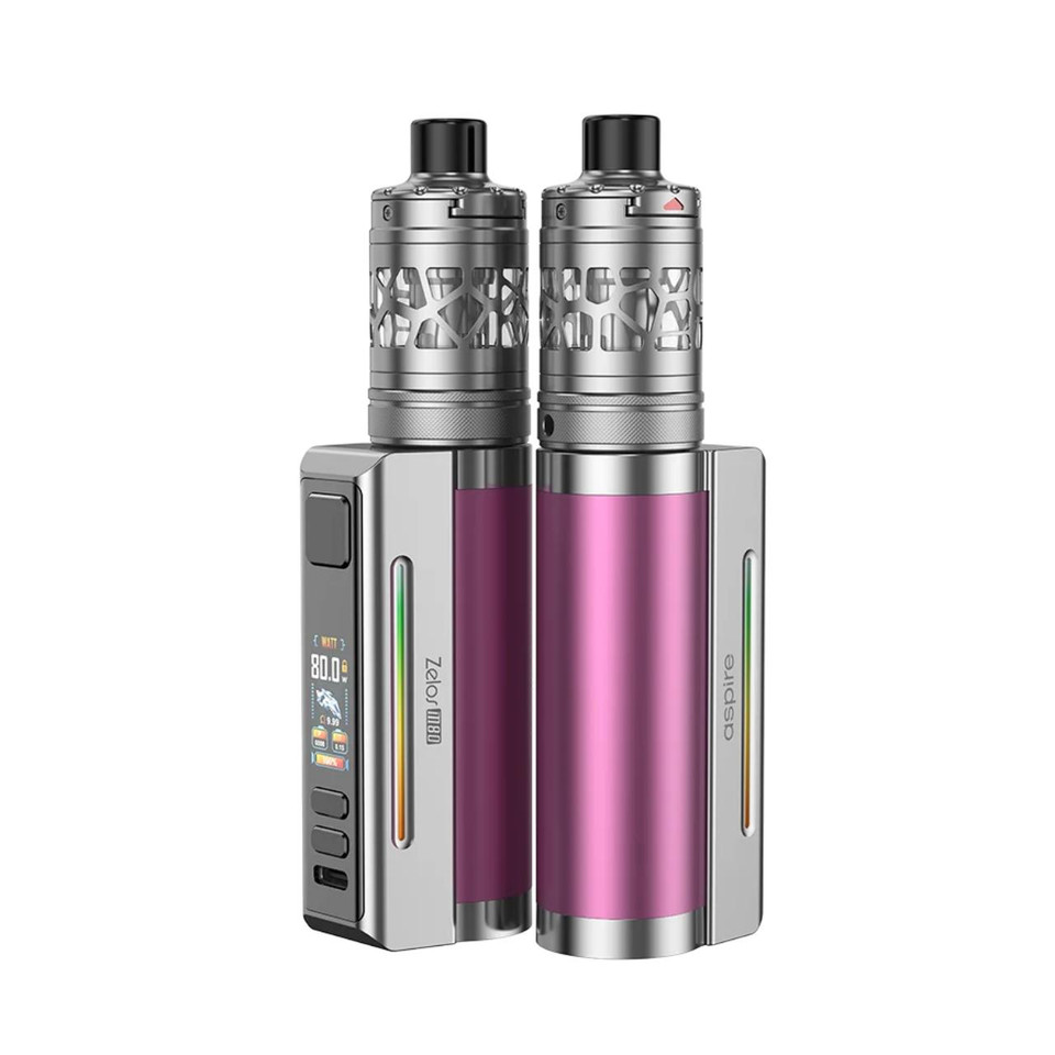Aspire Zelos M80 Kit Pink Silver
