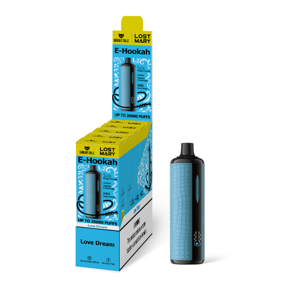 Urban Tale X Lost Mary Hookah 26000 Puff Disposable Love Dream