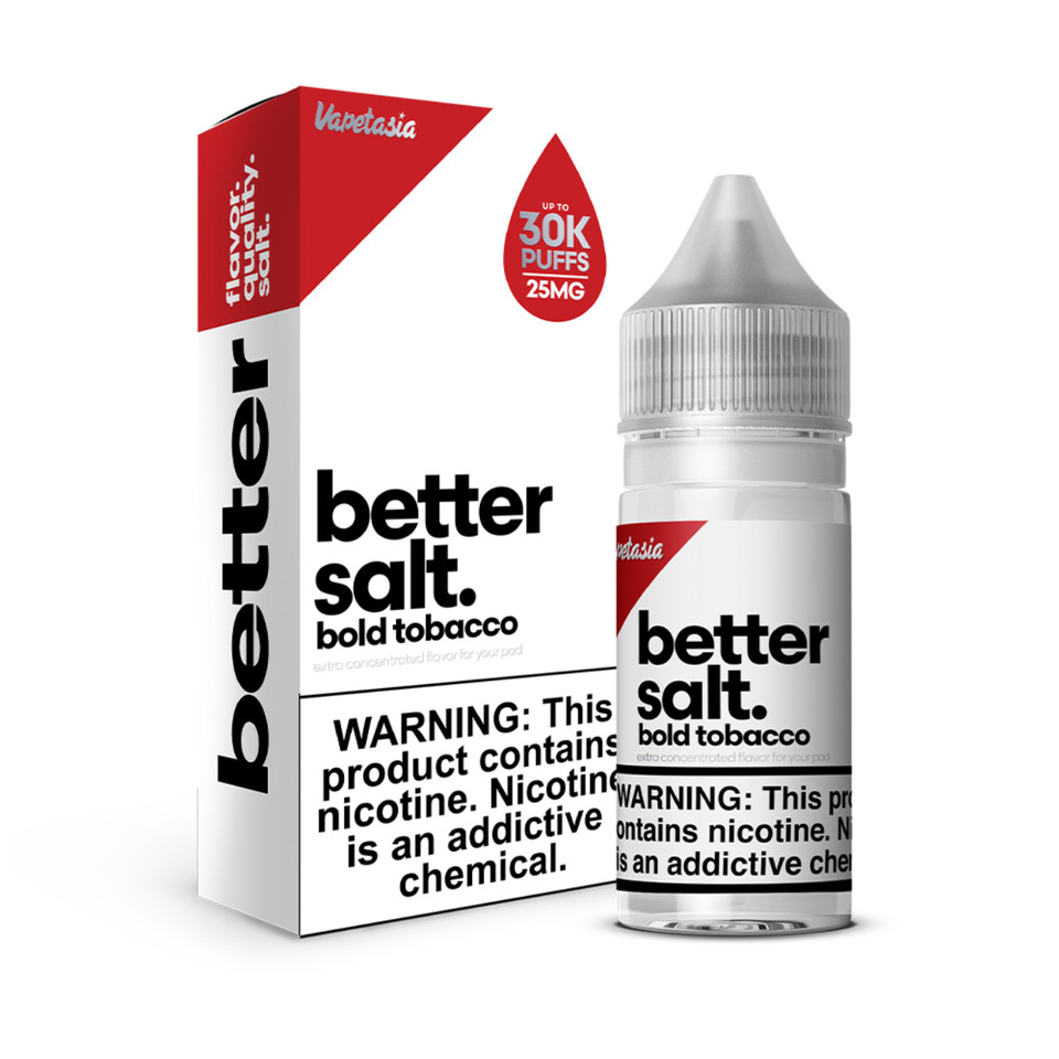 Vapetasia Better Salt Bold Tobacco 30ml E-Juice