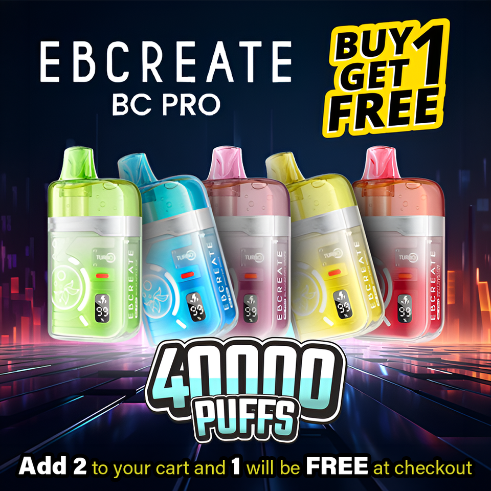 EBCREATE BC Pro Disposable (40000 Puffs) - Buy 1 Get 1 Free
