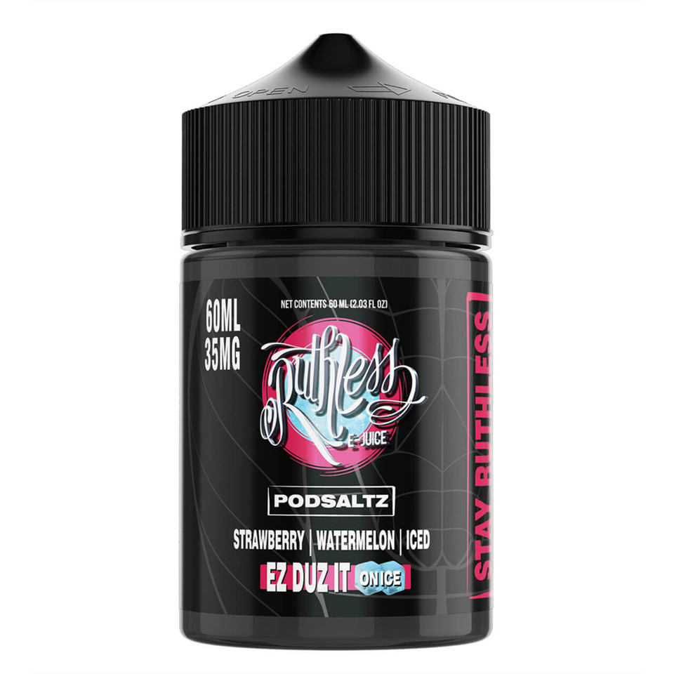 Ruthless 60ml Salt E-Juice EZ Duz It On Ice
