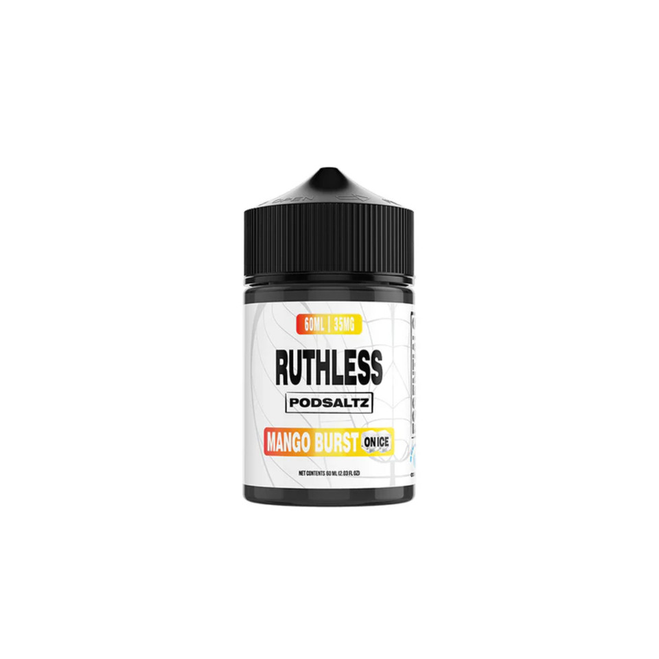 Ruthless Essentials 60ml Salt E-Juice Mango Burst On Ice