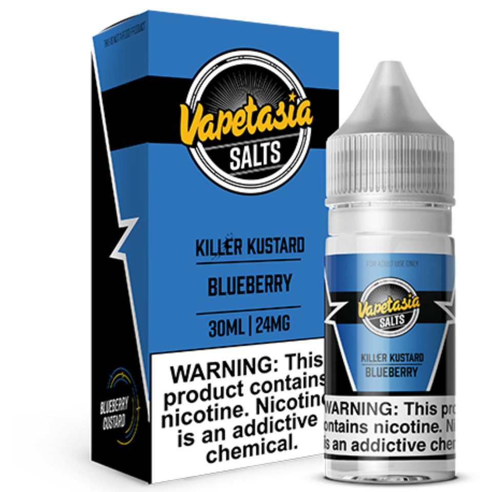 Vapetasia Salts Killer Fruits Kustard Blueberry 30ml E-Juice