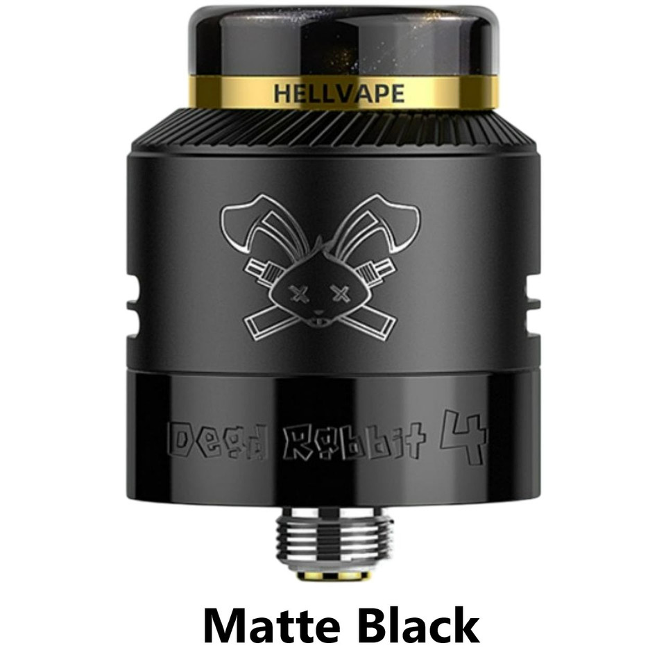 HellVape Dead Rabbit 4 RDA Full Black HellVape Dead Rabbit 4 RDA Full Black