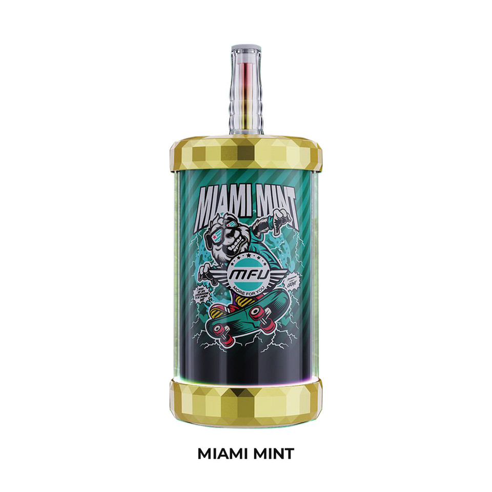 MFU SHISHA X3 Hookah 150,000 Puff Disposable Miami Mint