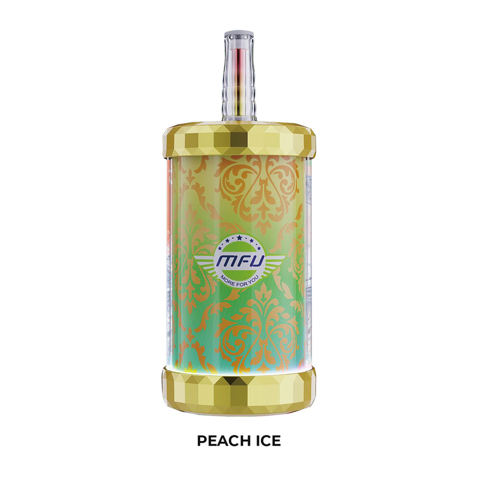MFU SHISHA X3 Hookah 150,000 Puff Disposable Peach Ice